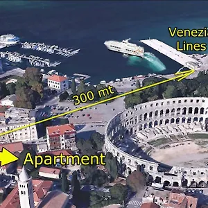 Arena Design With Free Private Parking And With A Terrace , Pula Kroatien